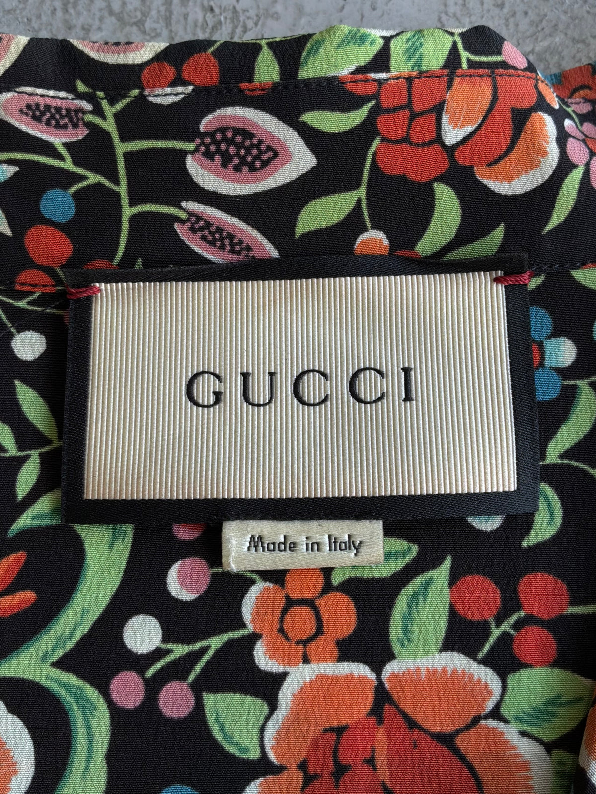 Gucci Floral Hawaiian Polo