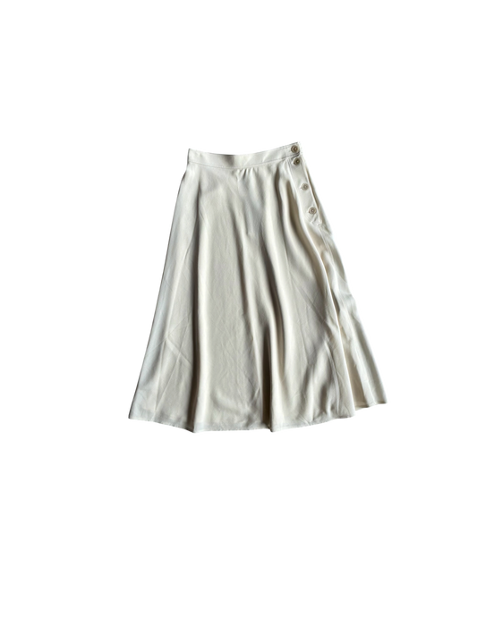 Ralph Lauren Purple Label White Long Skirt