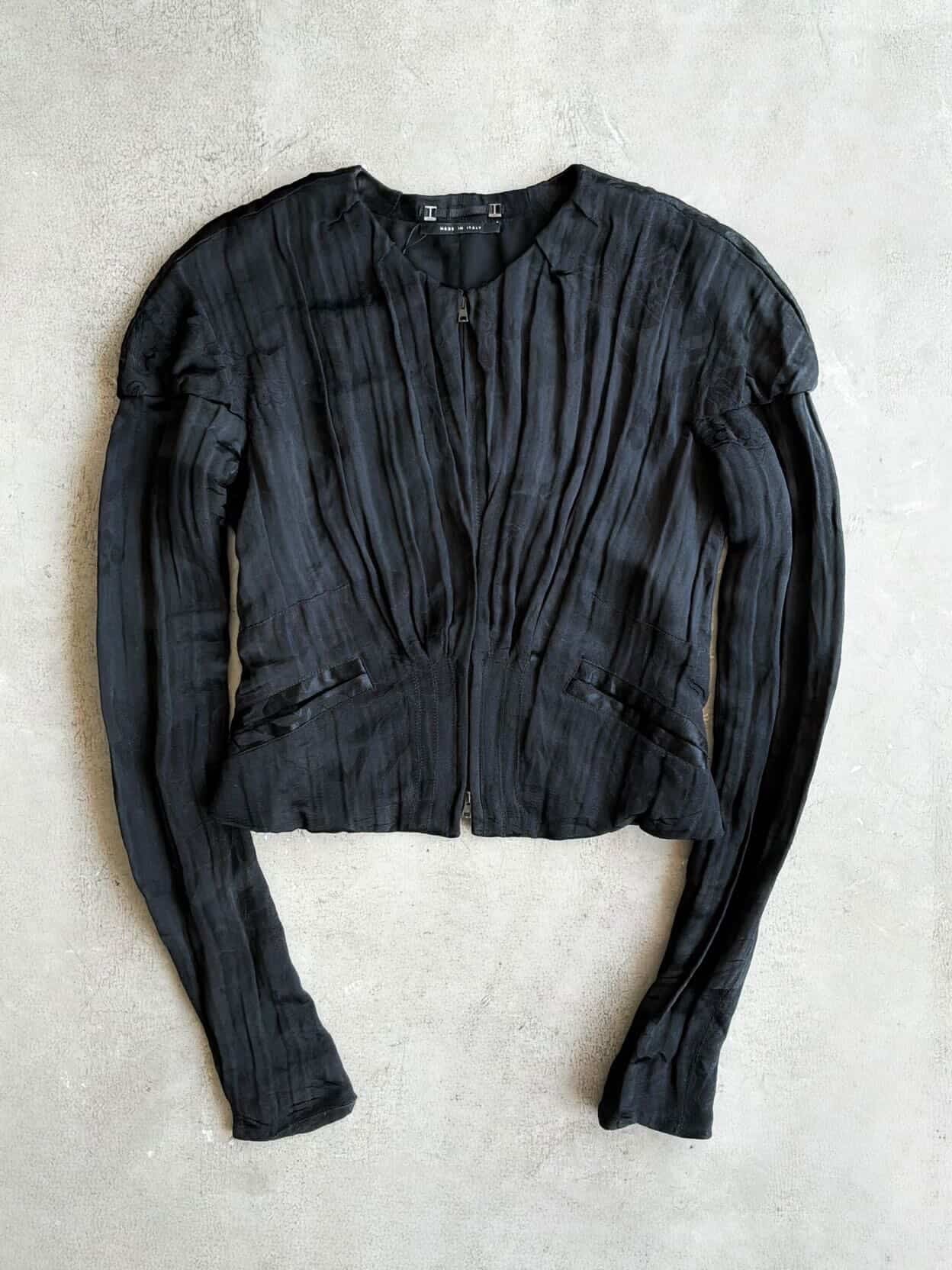 Gucci Tom Ford Era Floral Silk Jacket
