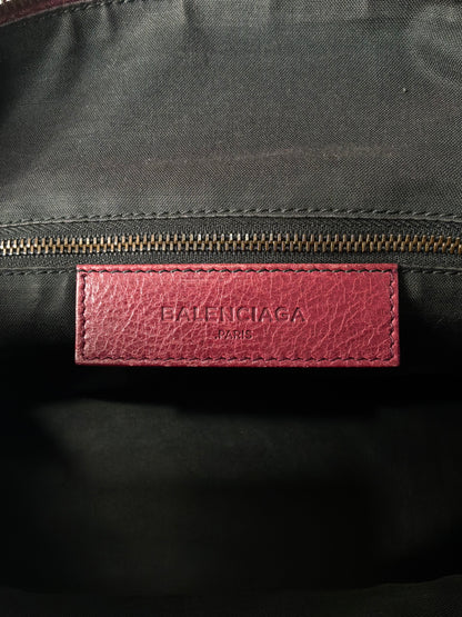Balenciaga Twiggy Red Lambskin Bag
