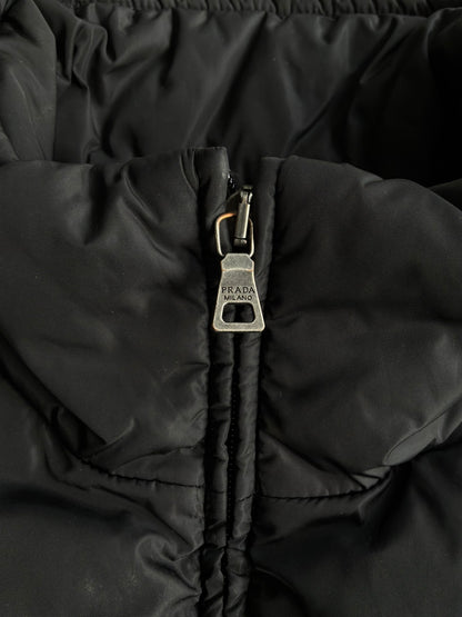 Prada Chest Emblem Puffer Vest