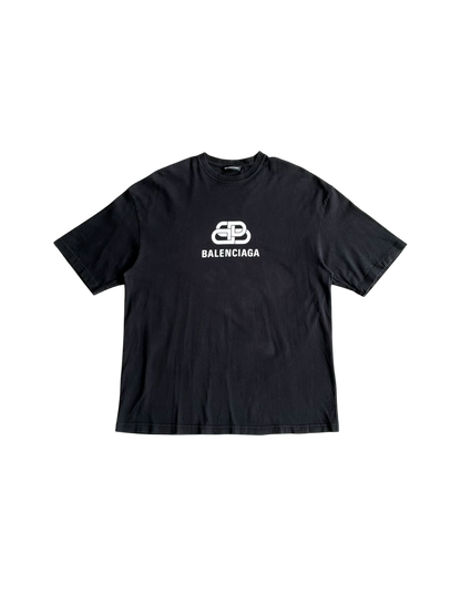 Balenciaga Interlock B Logo Tee