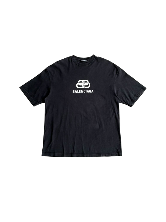 Balenciaga Interlock B Logo Tee