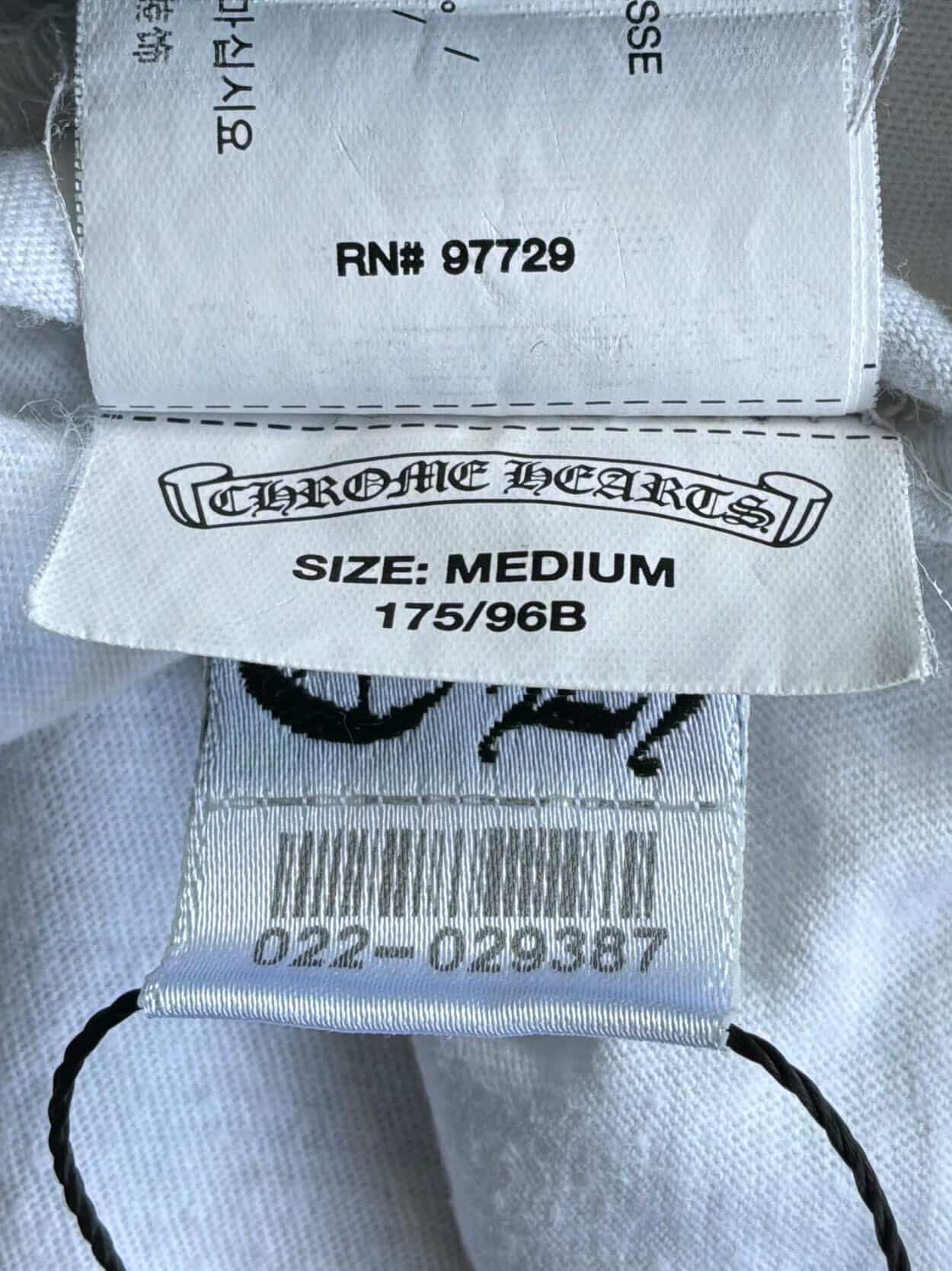 Chrome Hearts Scroll Logo Longsleeves