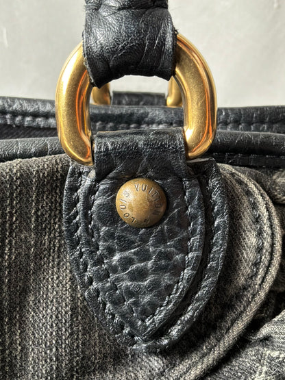Louis Vuitton Neo Cabby MM Monogram Denim Handbag