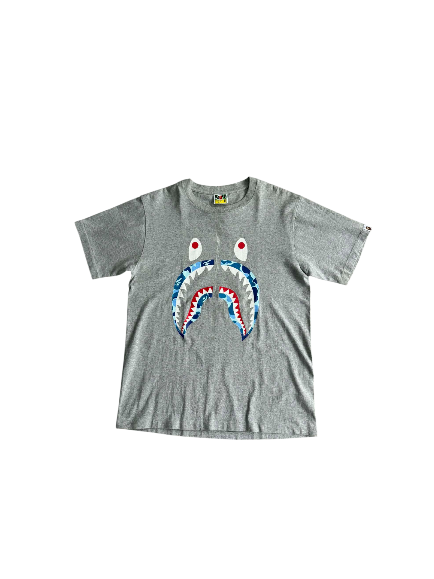 Bape Shark Camou gray tee