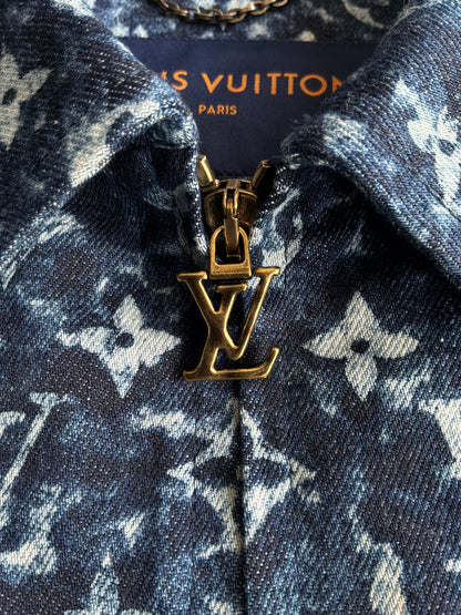 Louis Vuitton Monogram Denim Trucker Jacket