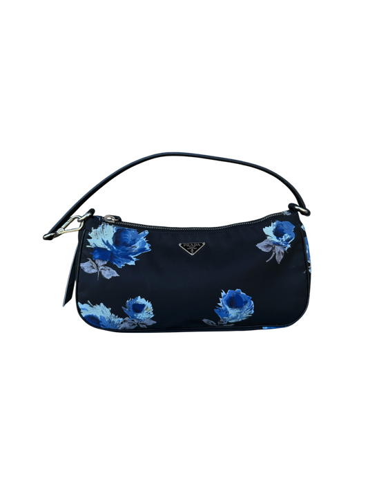 Prada Tessuto Stampata Pochette Bag
