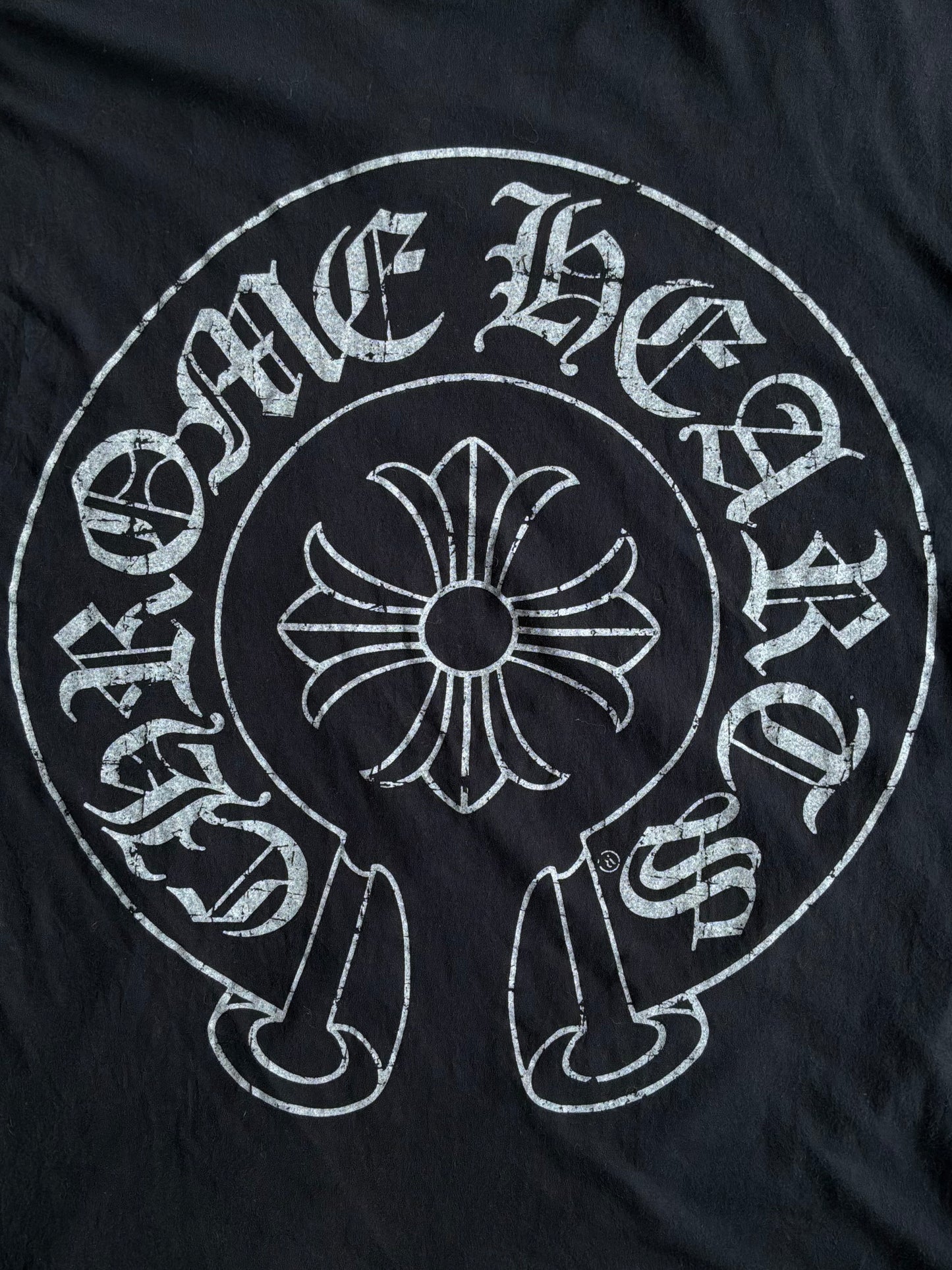 Chrome Hearts Cracked Horseshoe Tee
