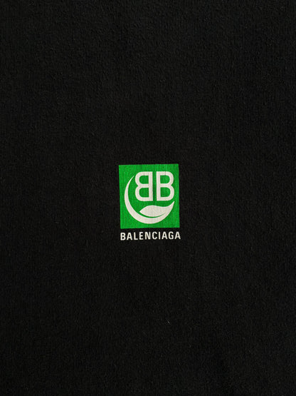Balenciaga Leaf Logo Mullet Tee