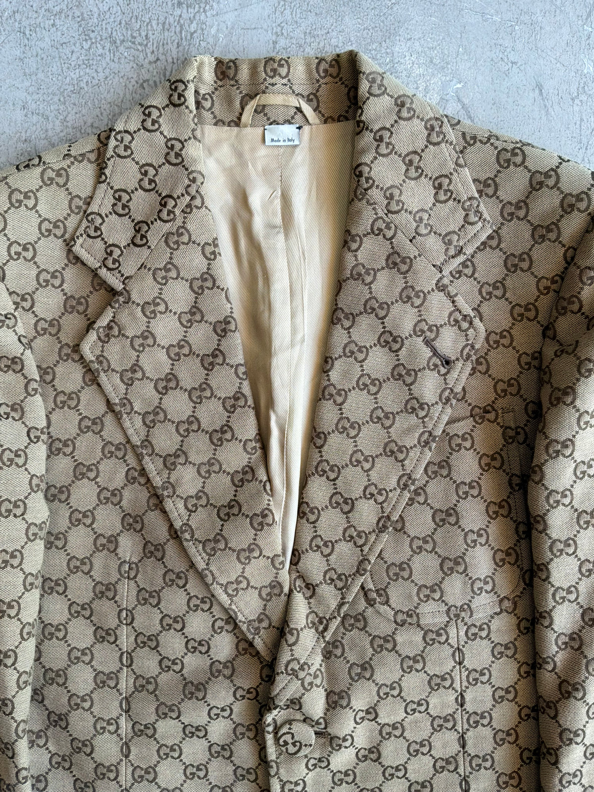 Gucci Monogram Blazer