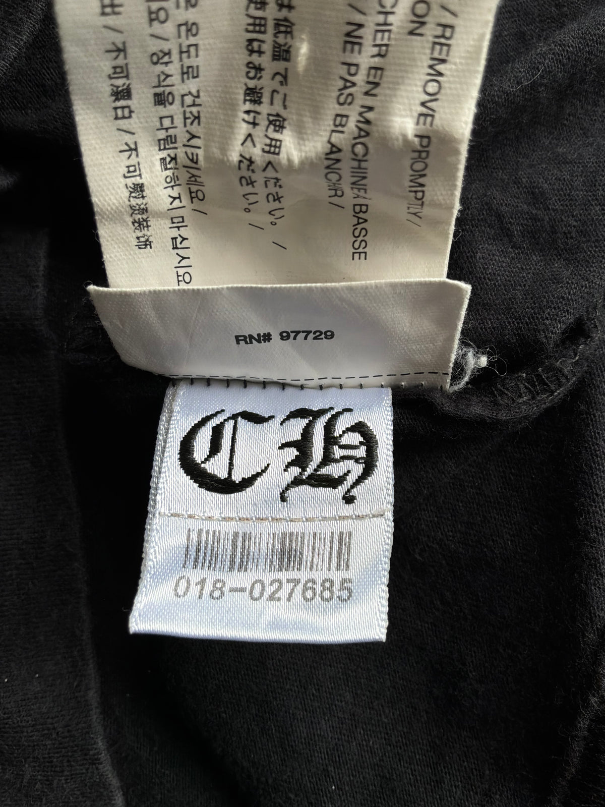 Chrome Hearts Stamp Logo Tee