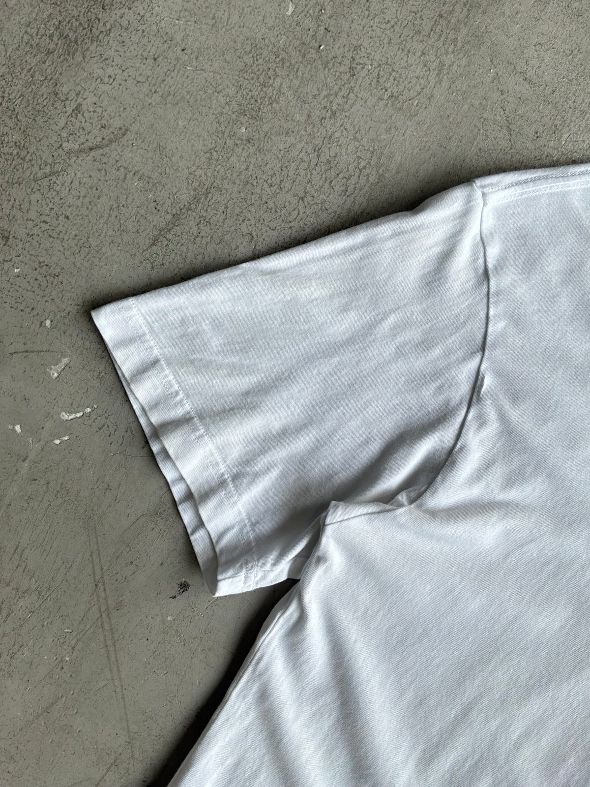 Balenciaga Mode Script White Tee