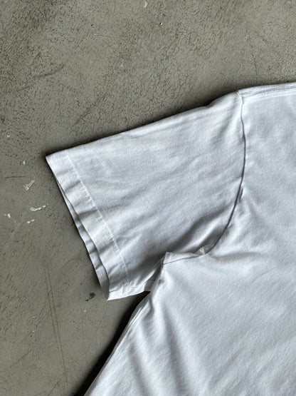 Balenciaga Mode Script White Tee