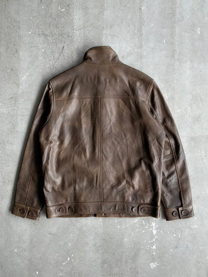 Balenciaga Vintage Brown Leather Jacket