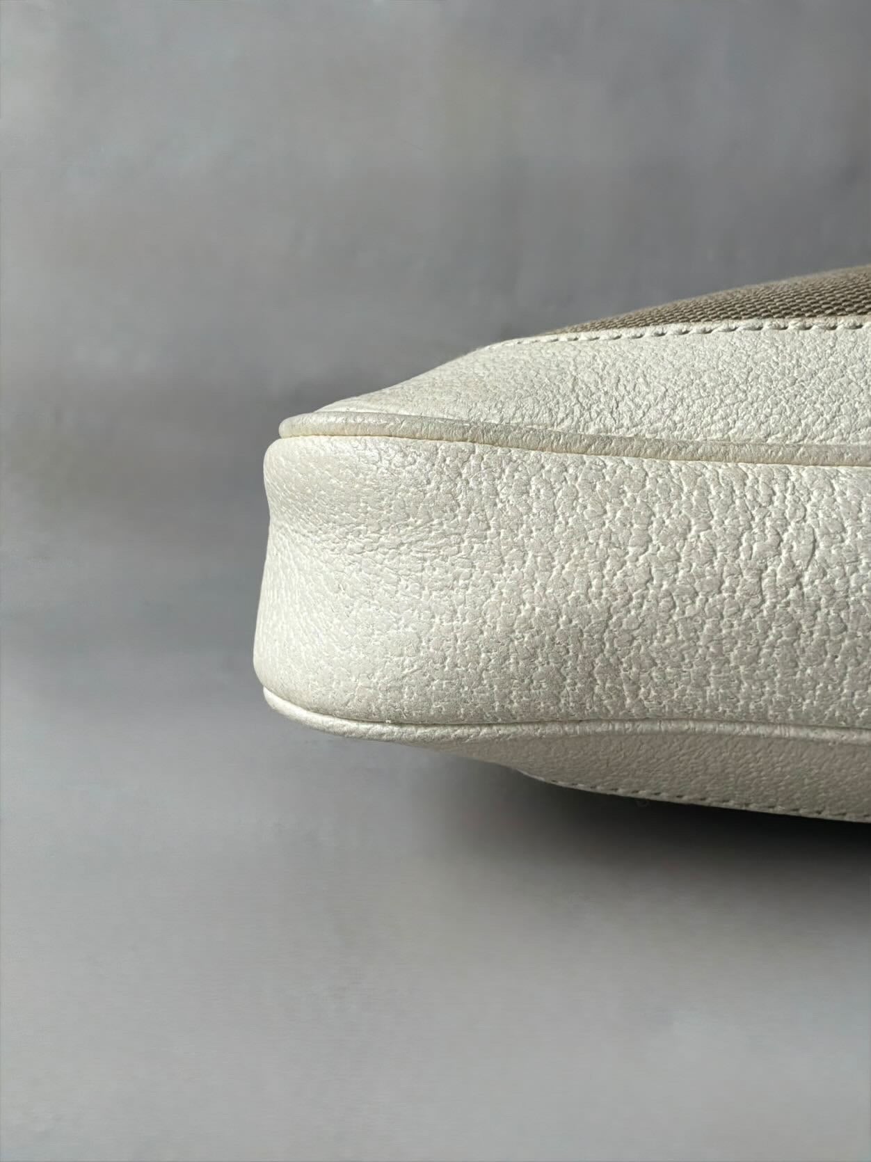 Gucci Canvas Leather Jackie Bag