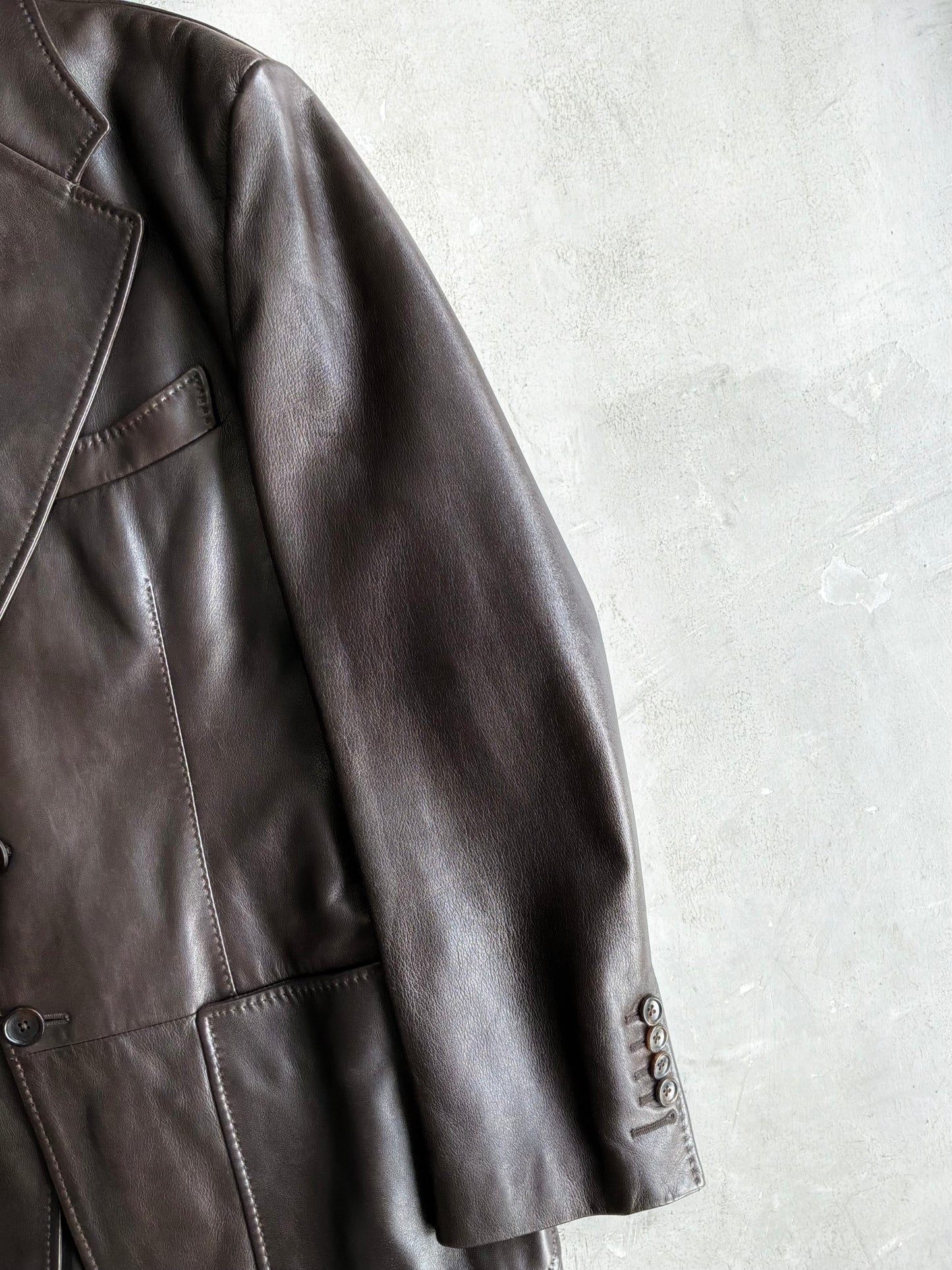 Tom Ford Leather Blazer