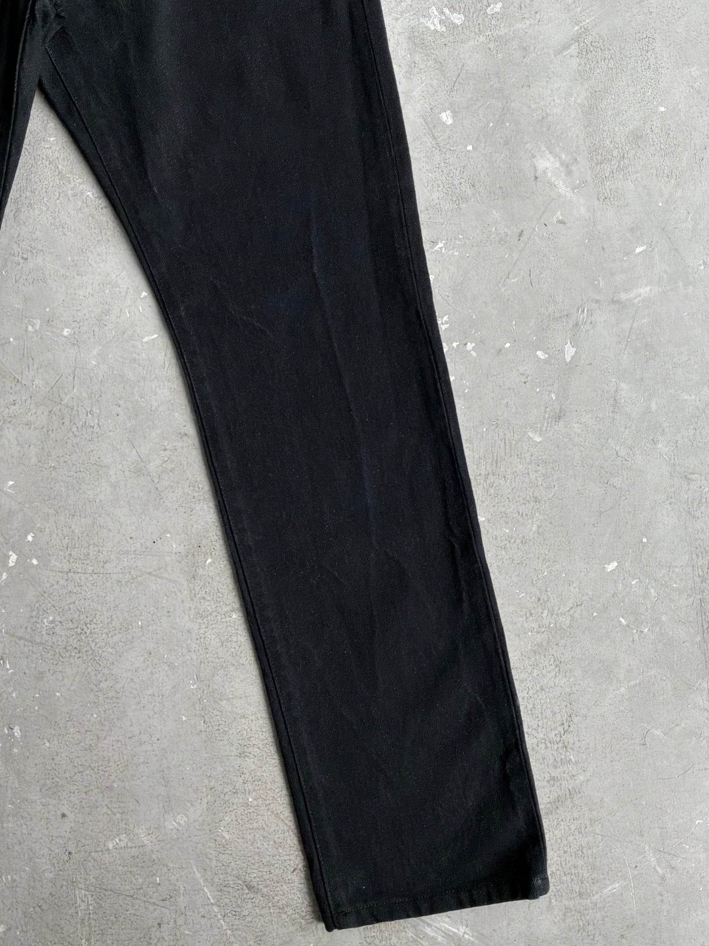 Saint Laurent Paris Black Denim Pants