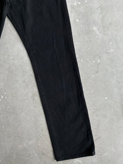 Saint Laurent Paris Black Denim Pants