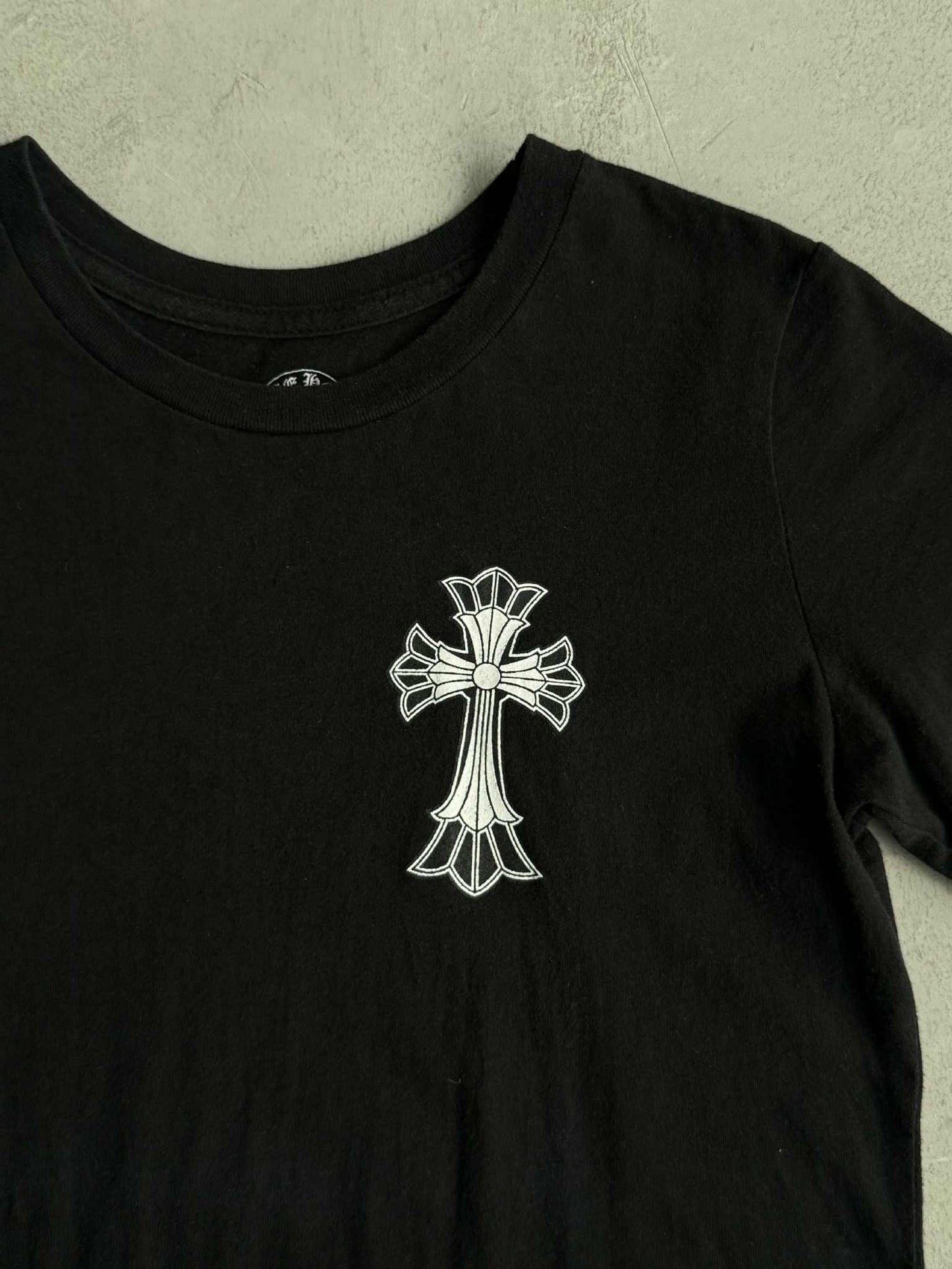90’s Womens Chrome Hearts Double Cross Tee