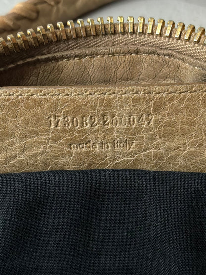 Balenciaga Part Time Old Chevre Beige Giant 21 Lambskin Bag