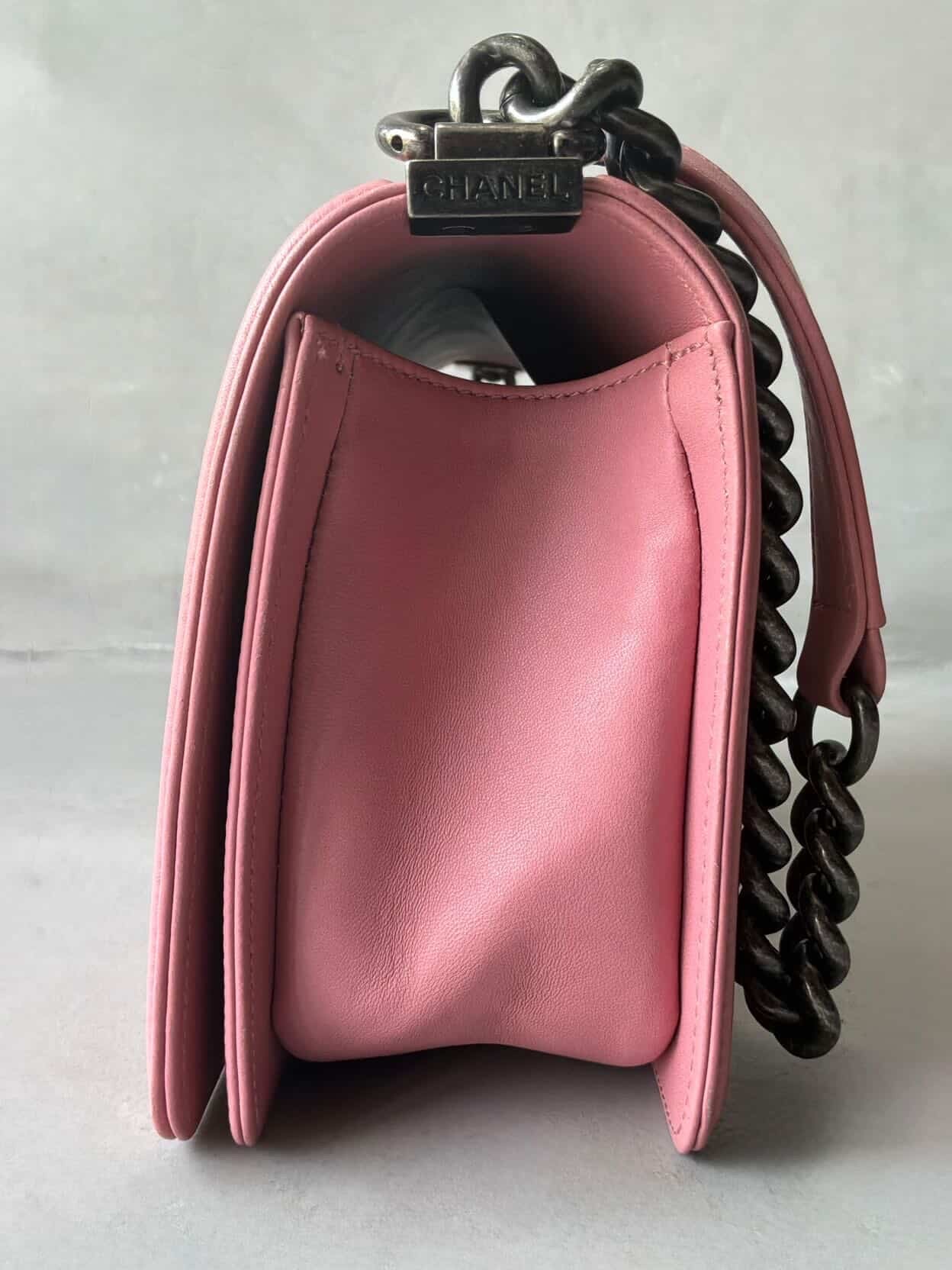 Chanel Light Pink Boy Bag