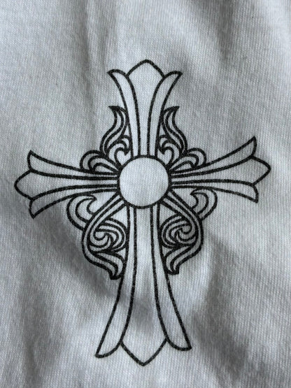 Chrome Hearts Tonal Cross White Tee