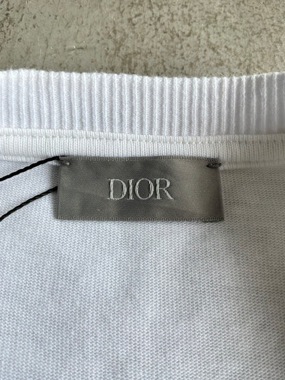 Dior Icon Logo White Tee