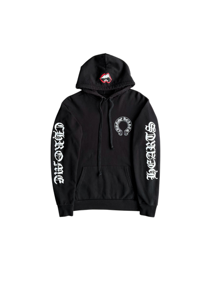 Chrome Hearts X Matty Boy Horseshoe Script Lip Hoodie