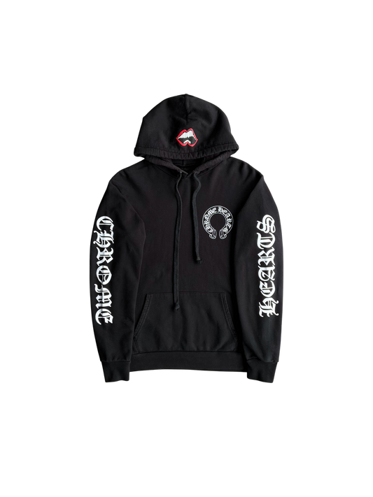 Chrome Hearts X Matty Boy Horseshoe Script Lip Hoodie