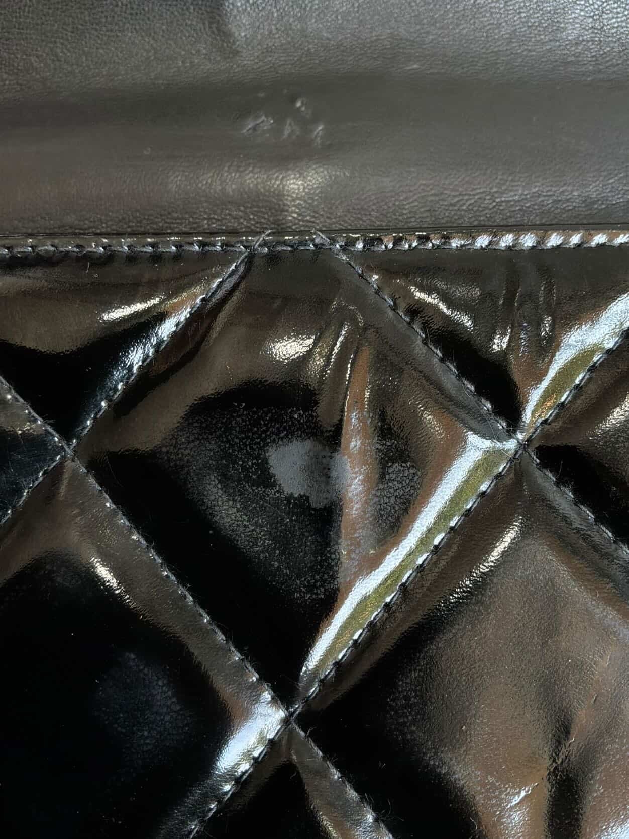 90’s Chanel Patent Leather Briefcase