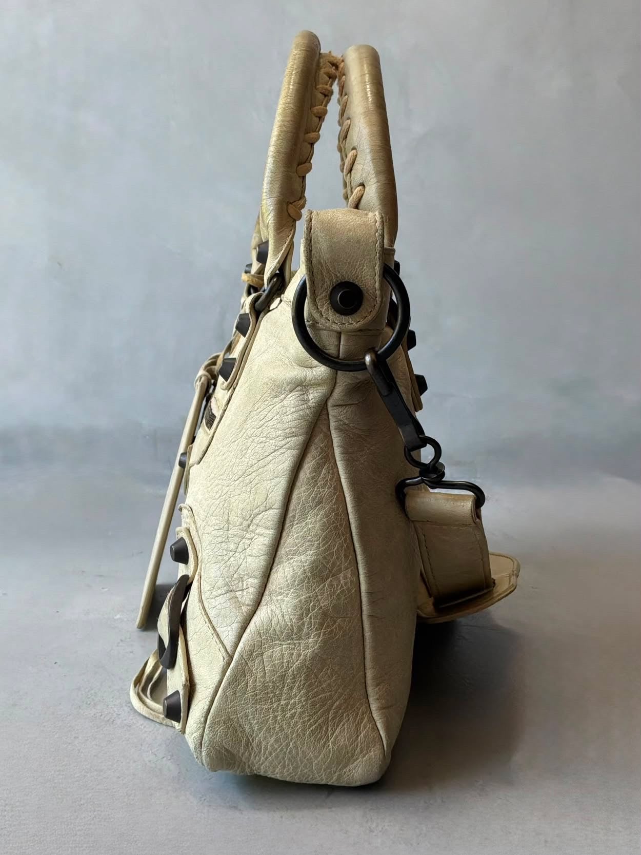 Balenciaga Le First Cream Lambskim Bag