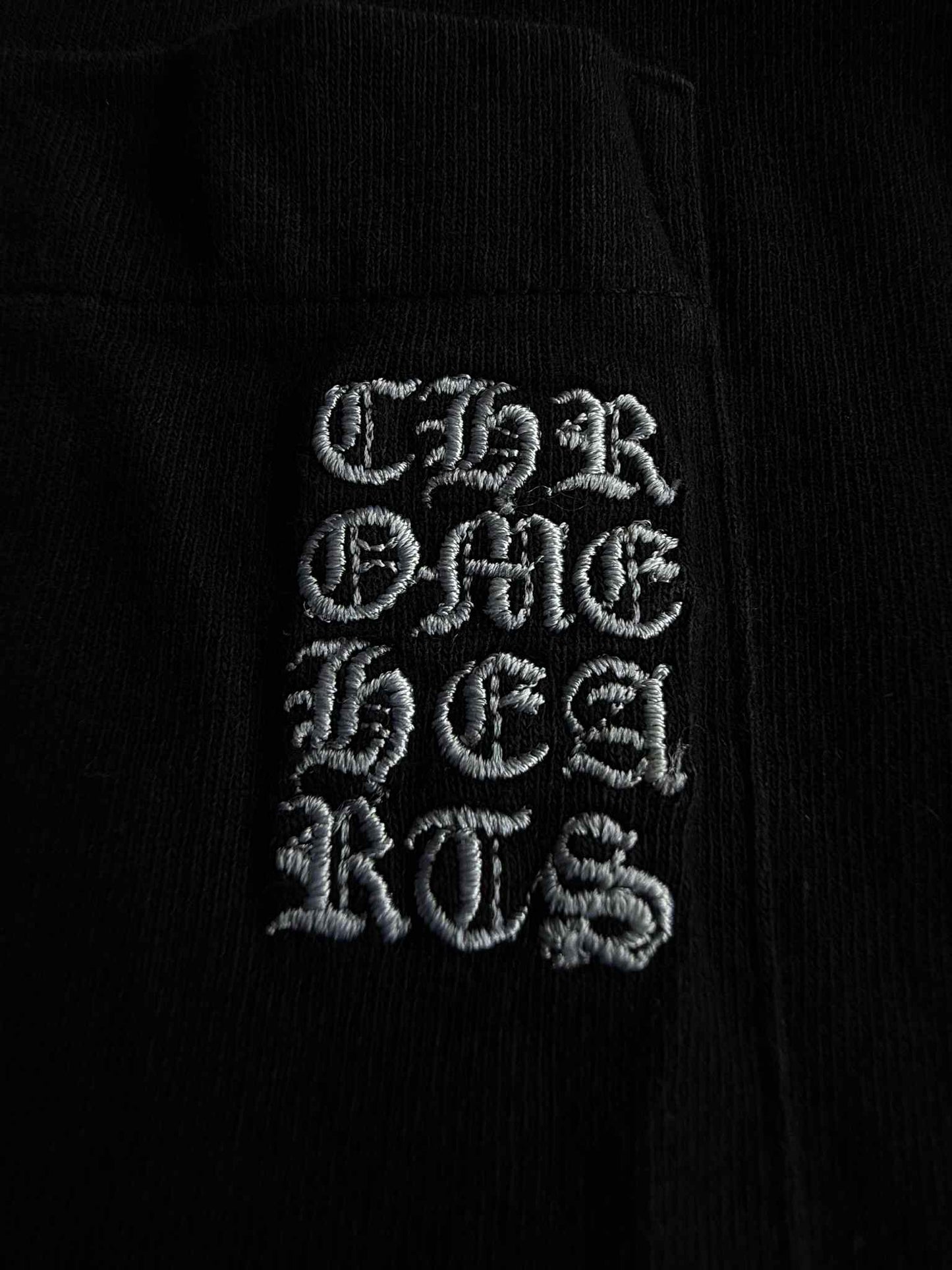 Chrome Hearts Embroidered Eyechart Logo T Shirt