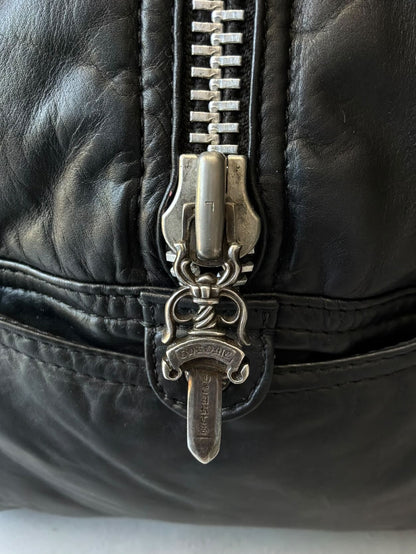 90’s Chrome Hearts Cross Embellished Bowler Bag
