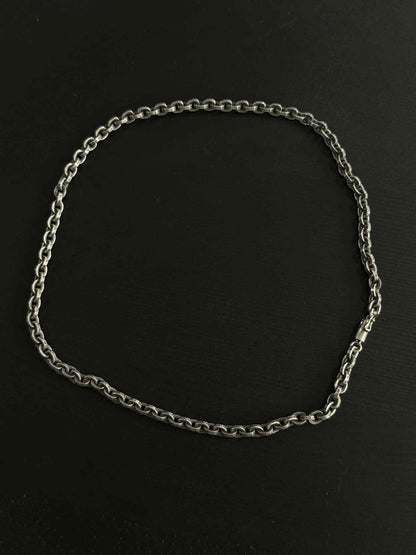 Chrome Hearts 18” Paper Chain Necklace