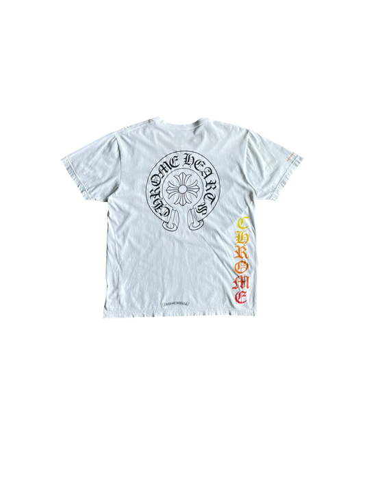 Chrome Hearts Side Script Horseshoe Tee