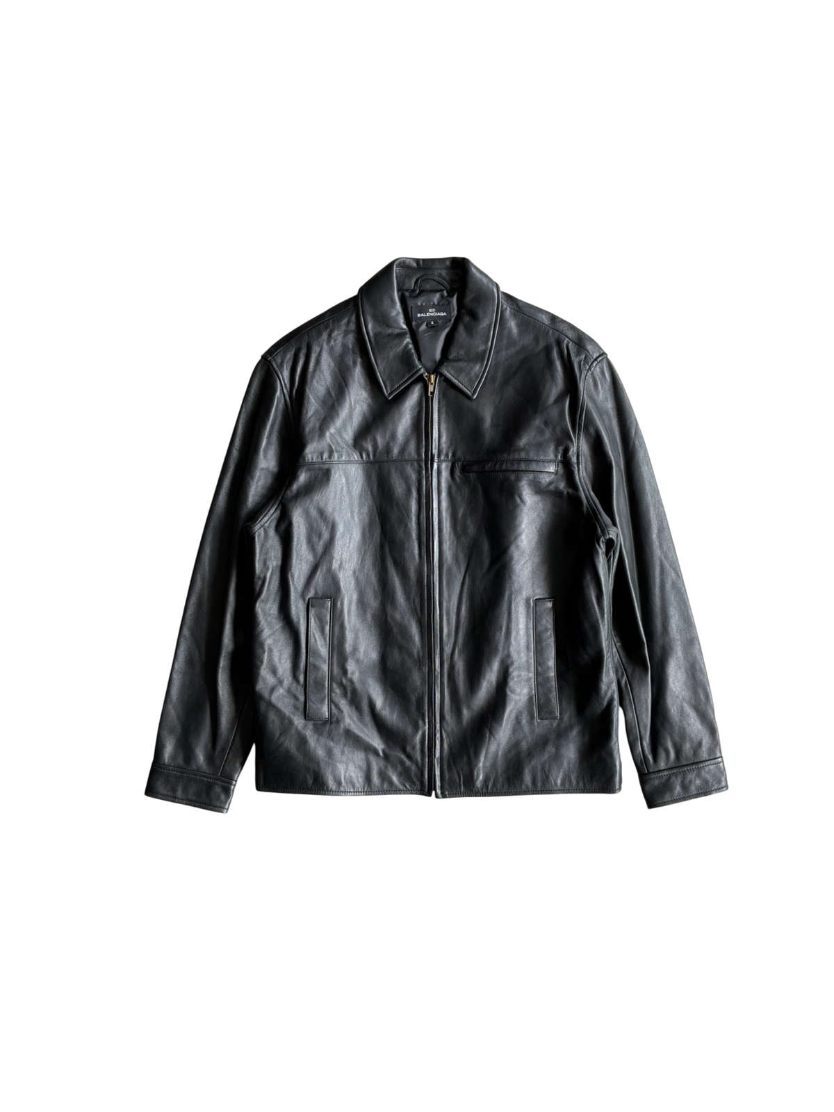 Balenciaga Harrington Leather Jacket