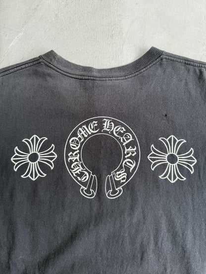 Chrome Hearts Black Horseshoe tee