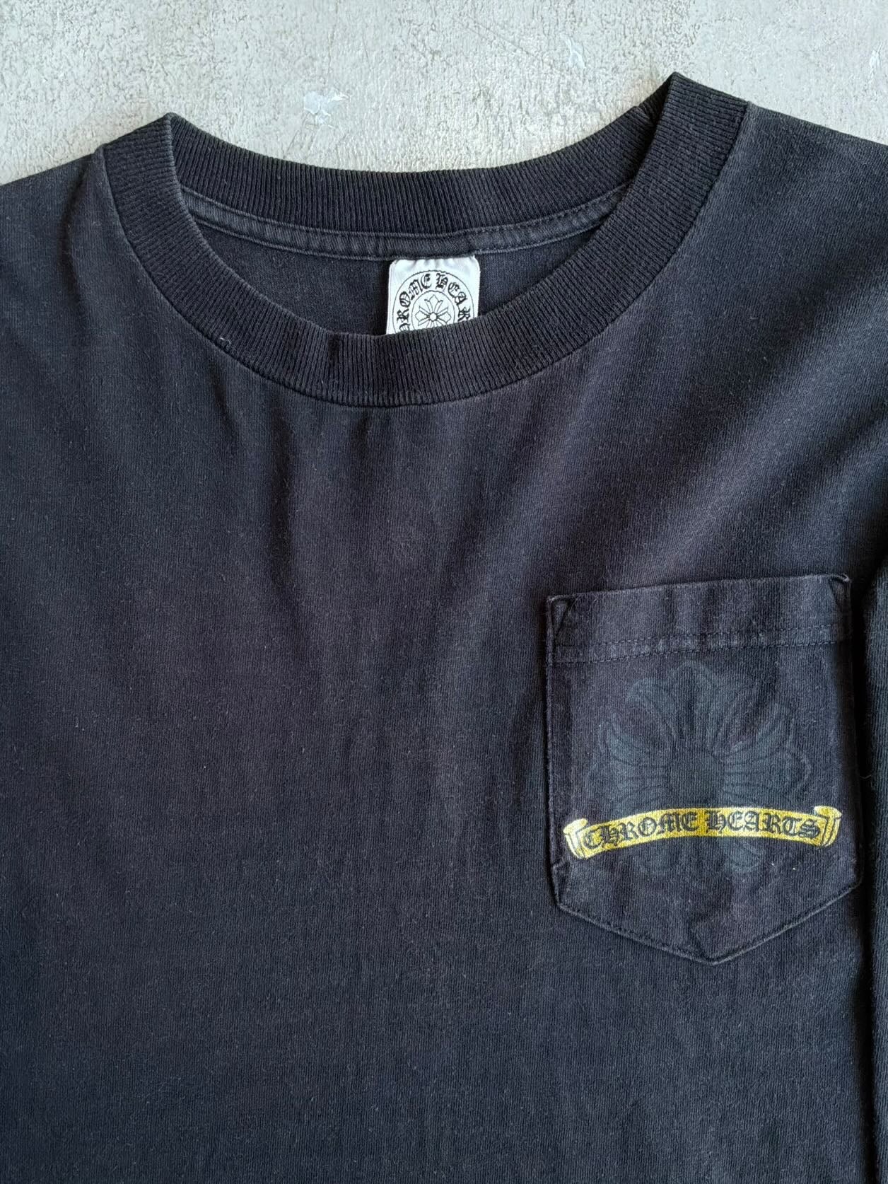Chrome Hearts Cracked Horseshoe Longsleeves