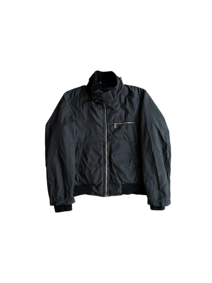 Prada Vintage Sherpa Lined Collar Nylon Jacket