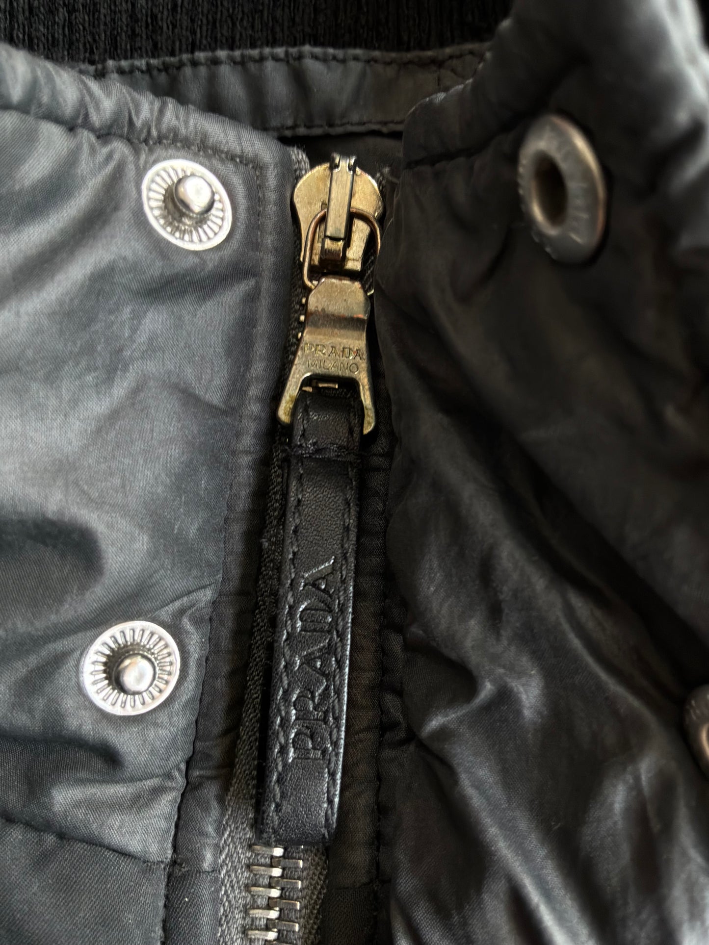 Vintage Prada Sports Two Toned Puffer Jacket