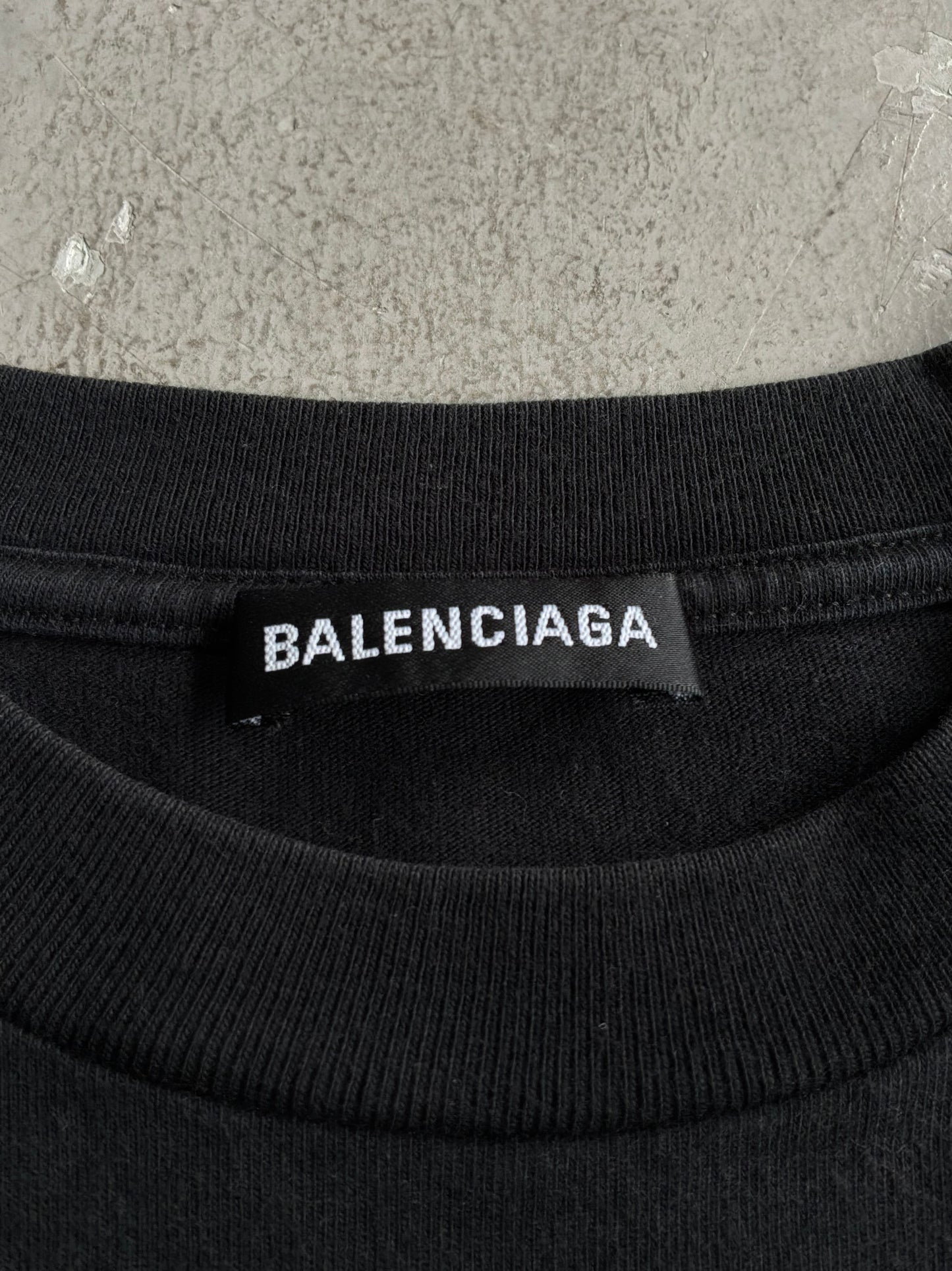 Balenciaga Leaf Logo Mullet Tee