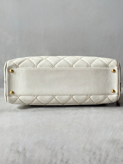 Chanel Vintage Wildstitch Bowler Bag