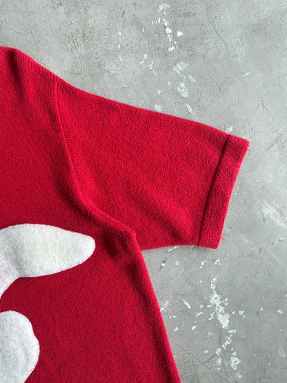 Dior X Erl Rabbit Logo Towel Polo