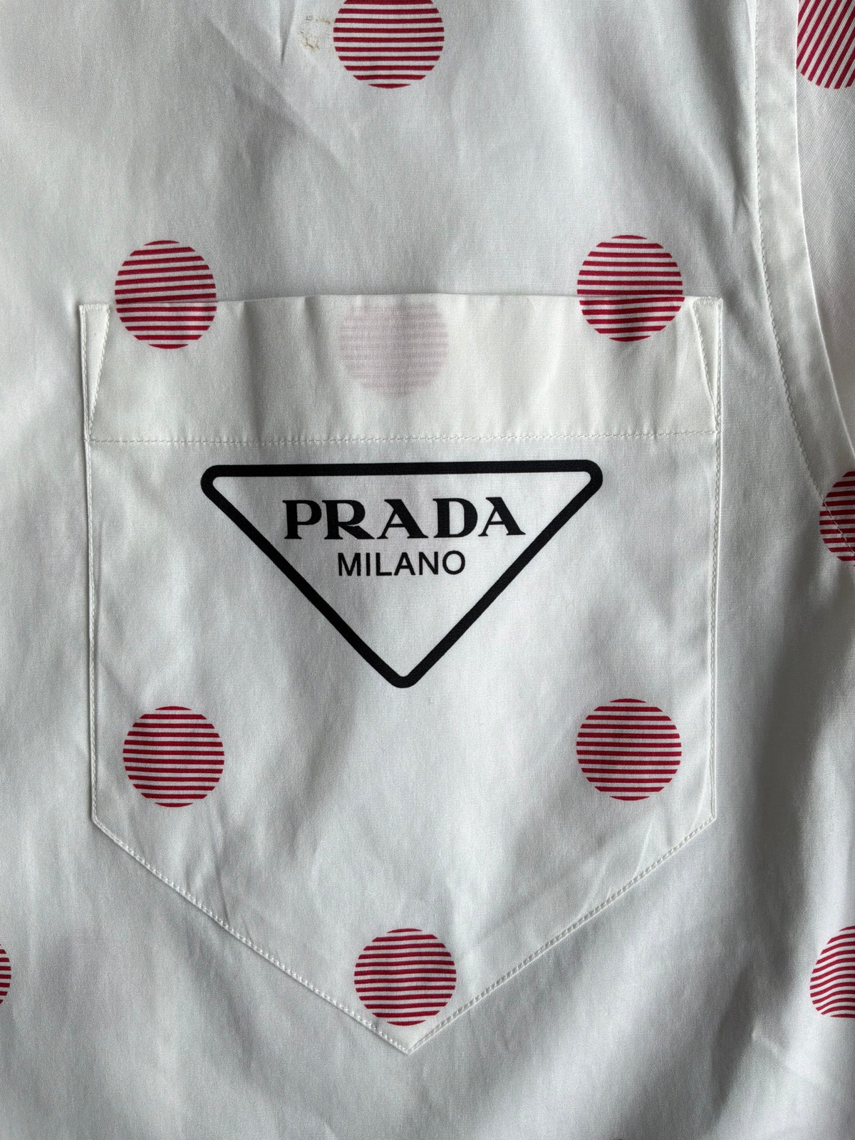 Prada Polka Bowling Shirt