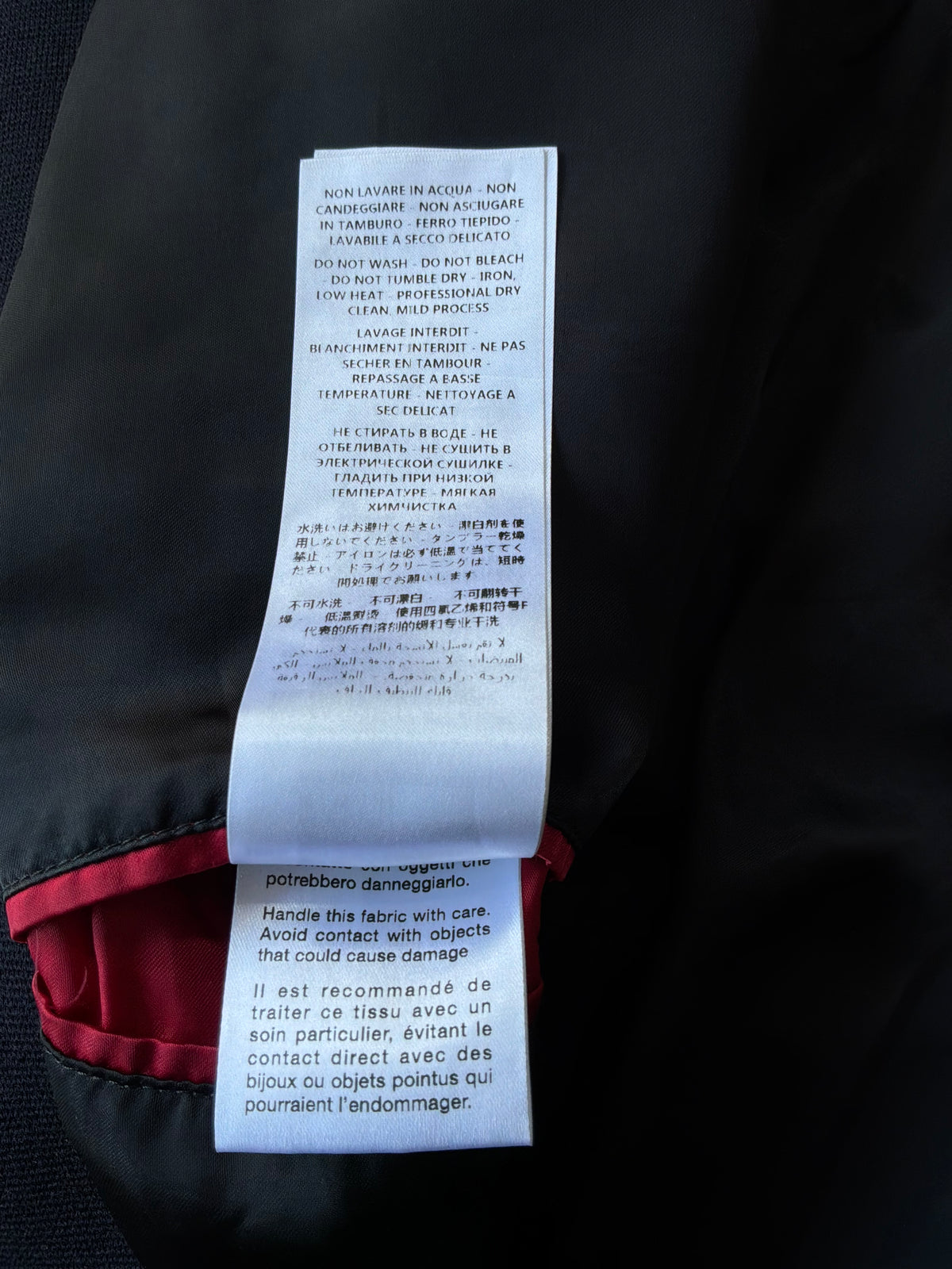 Gucci Panther Wool Patch Bomber Jacket