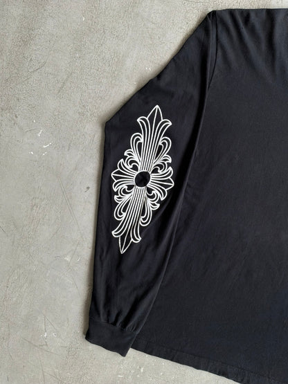 Chrome Hearts Neck Script Floral Longsleeves