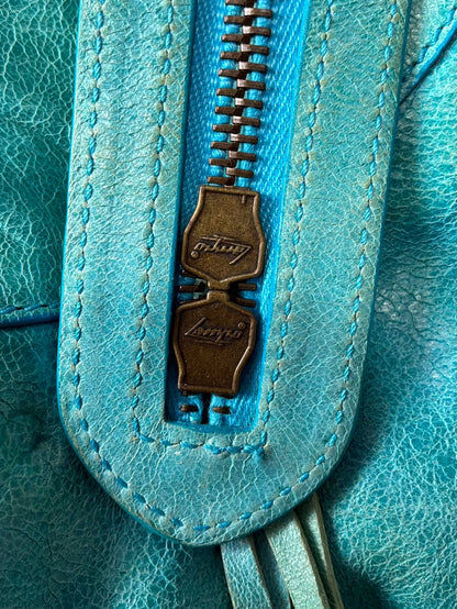 Balenciaga City Part Time Tortoise Lambskin Bag