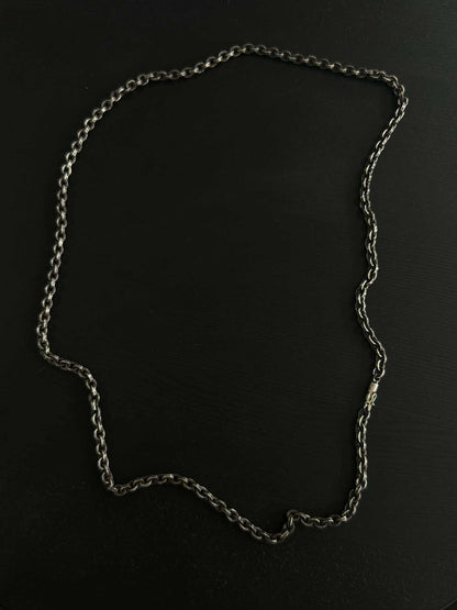 Chrome Hearts 30” Paper Chain Necklace