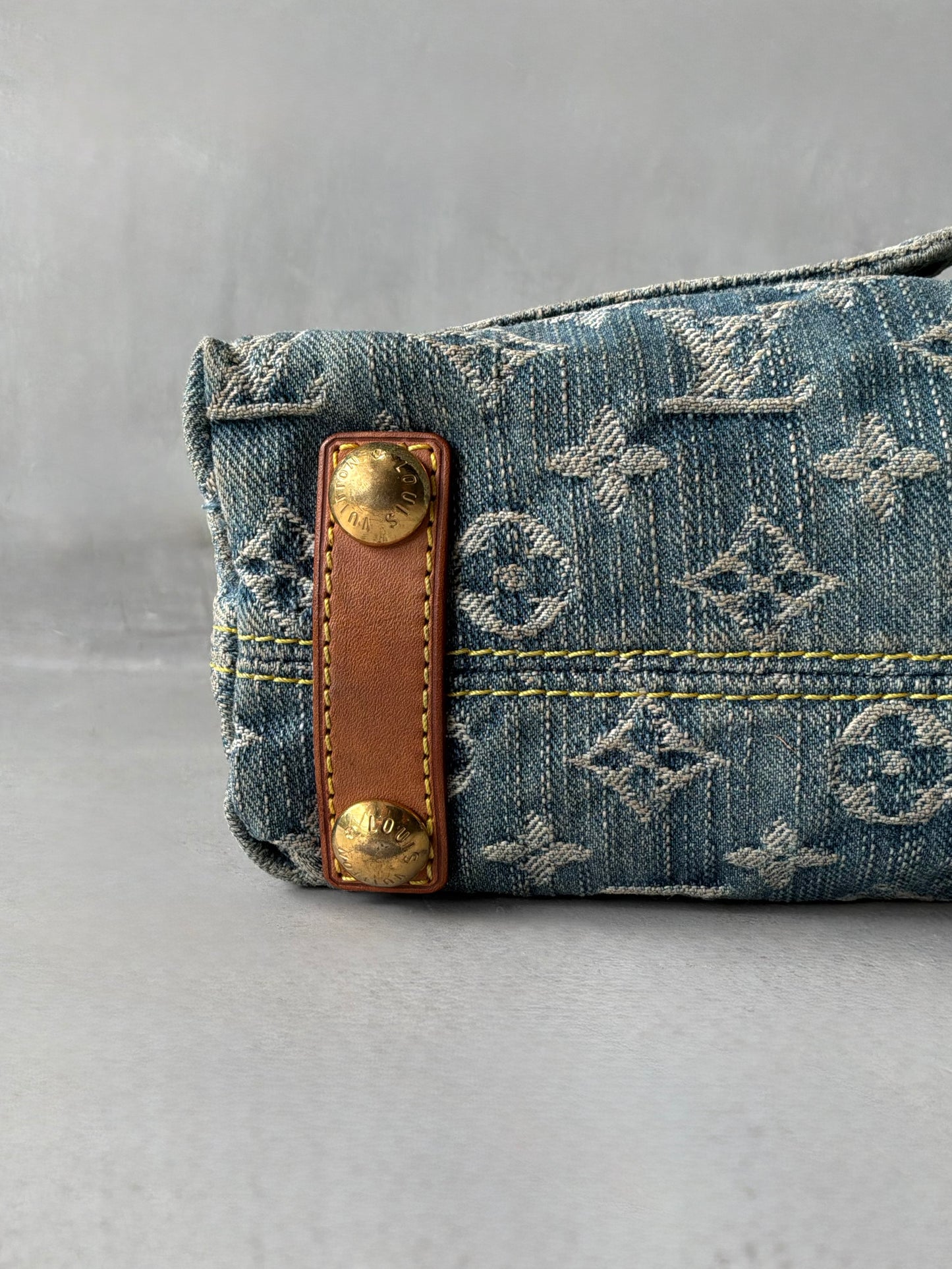 Louis Vuitton Denim Monogram PM Shoulder Bag